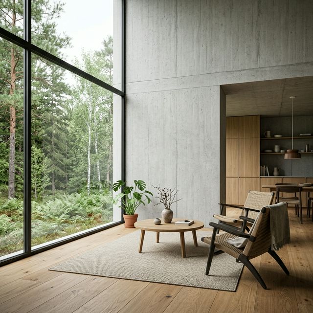 Minimal interior — Archly render
